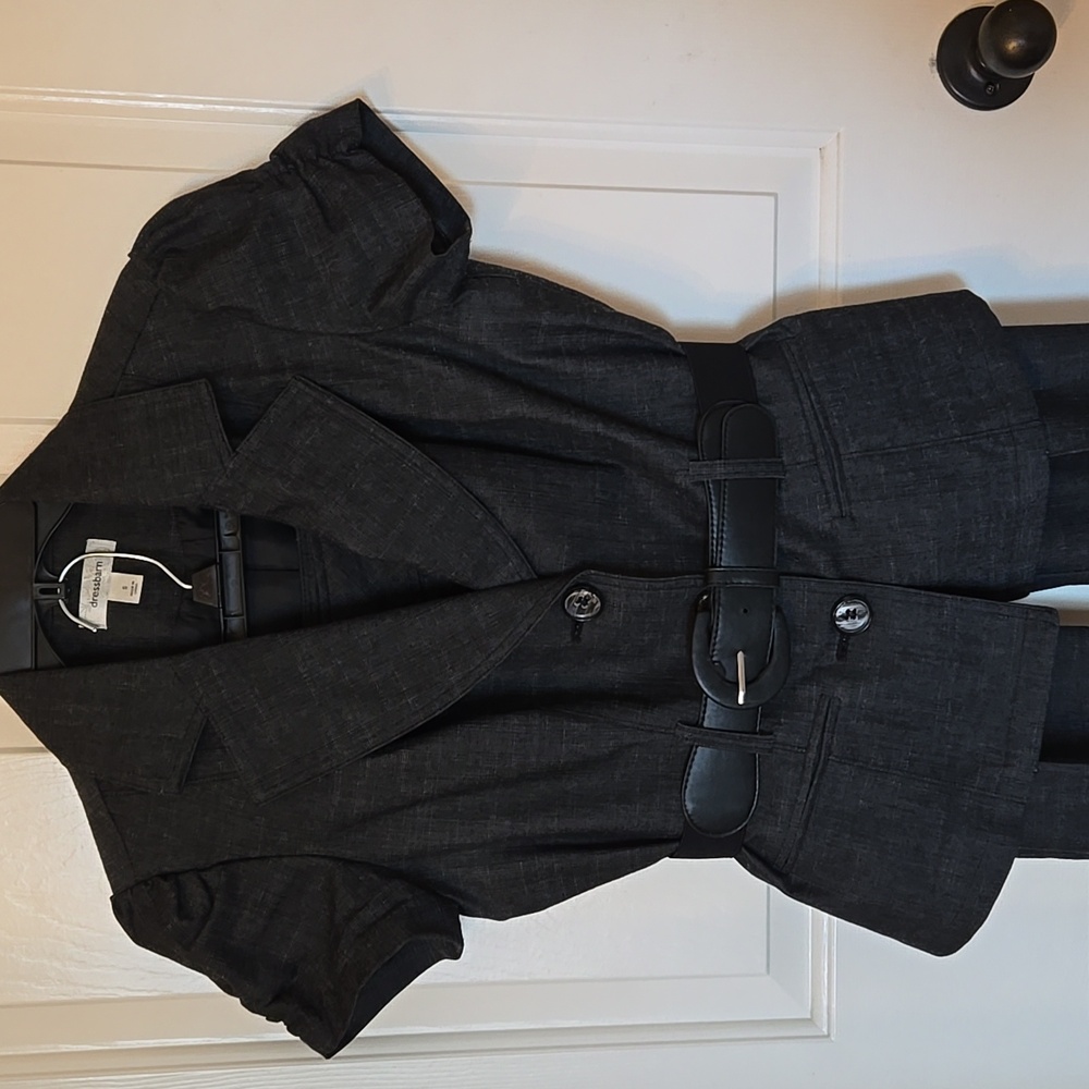 Dressbarn Womens Pantsuit Black Size S/6 - Picture 2 of 11